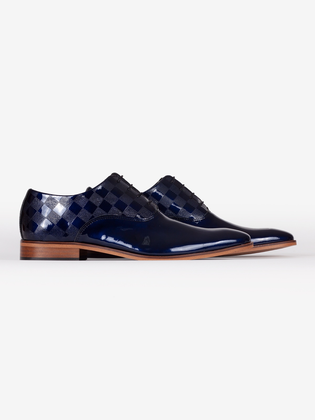 SAPATO SMK BLUE VARNISH