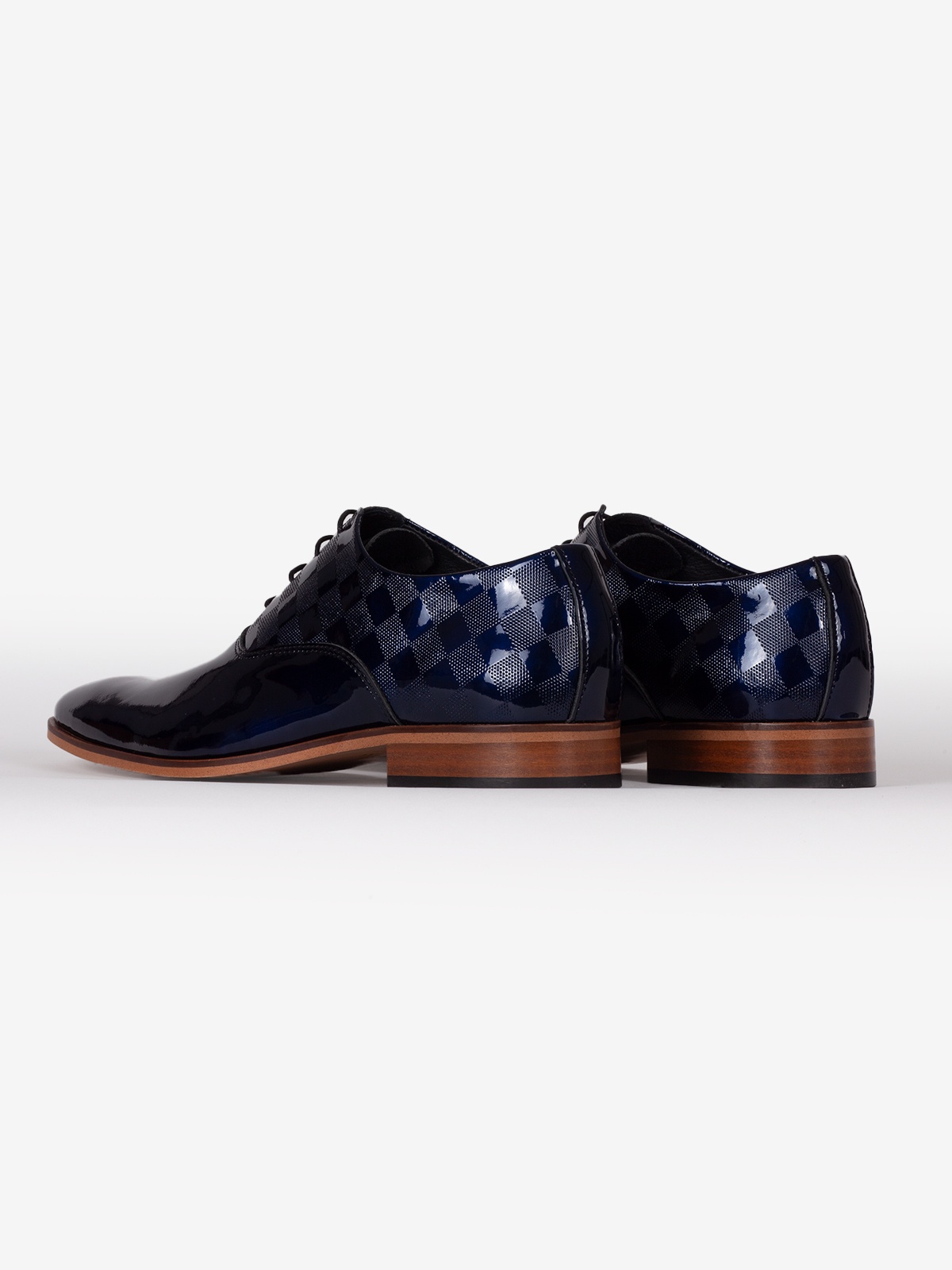 SAPATO SMK BLUE VARNISH