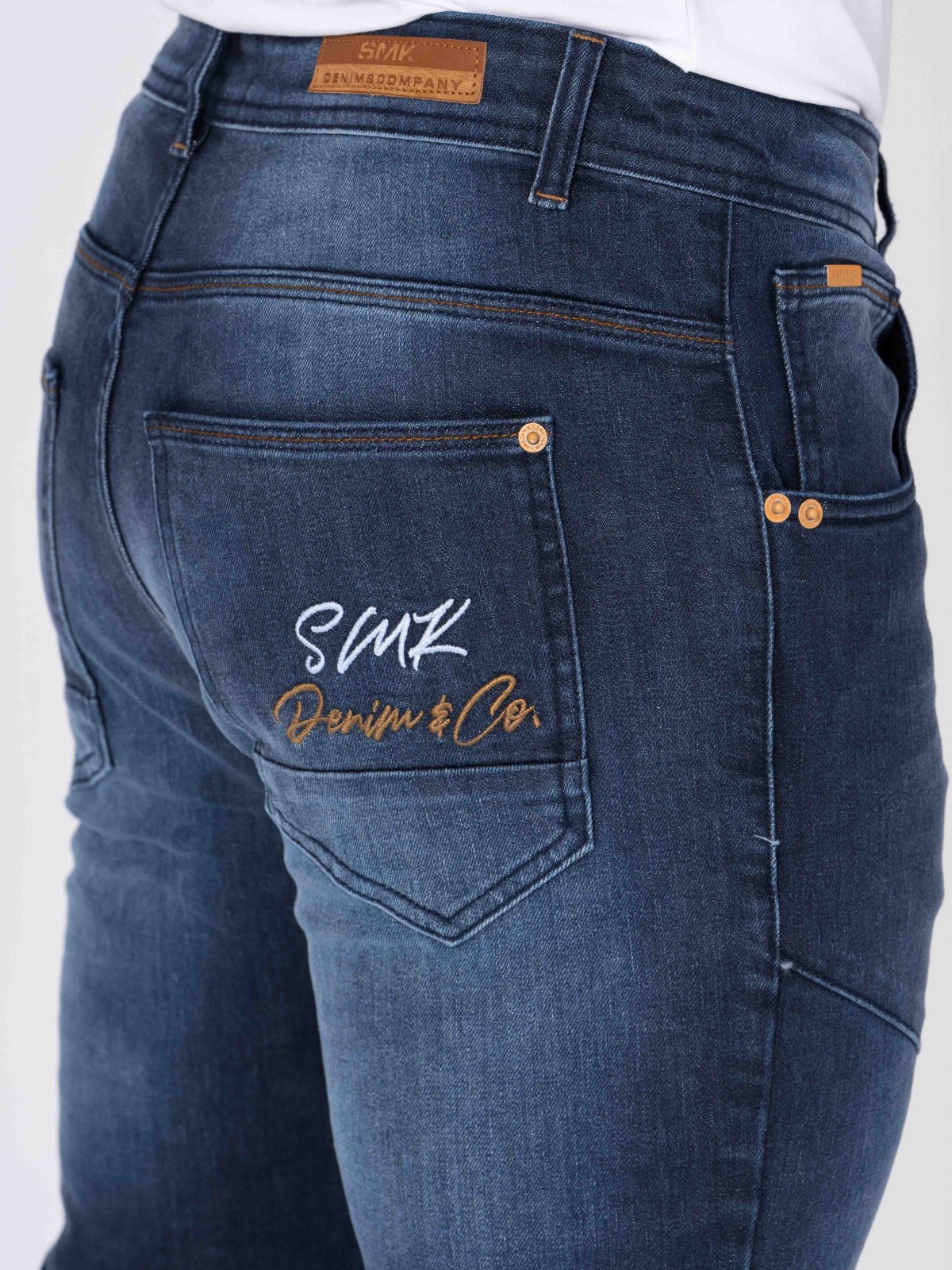 CALÇA SMK DENIM LARANJA