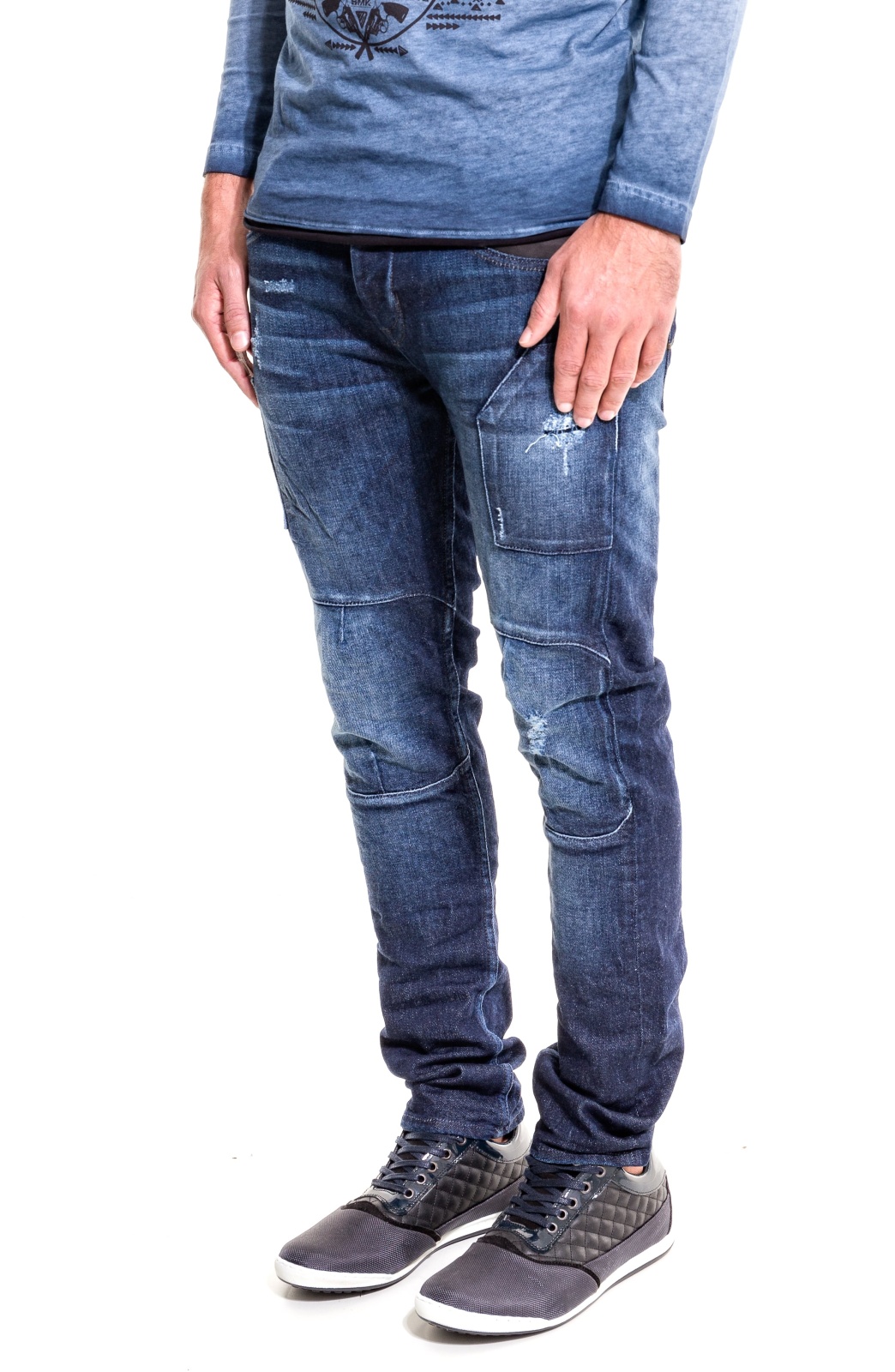 CALÇA BLUE SILVER
