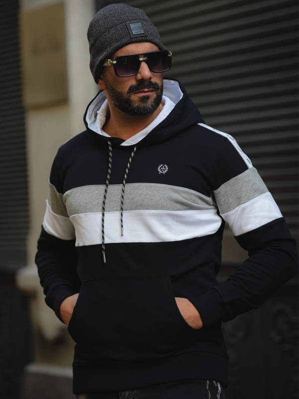 SWEAT SMK MIDLE STRIPES