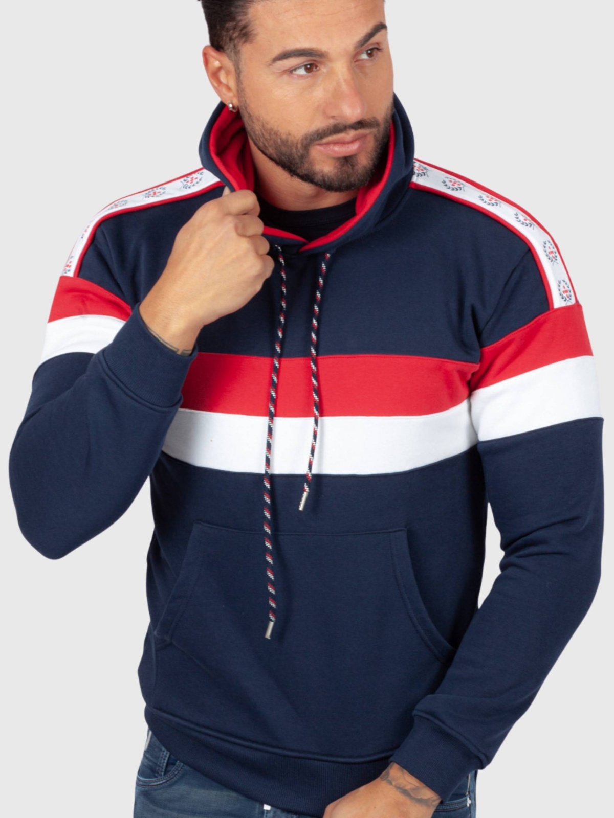 SWEAT SMK MIDLE STRIPES