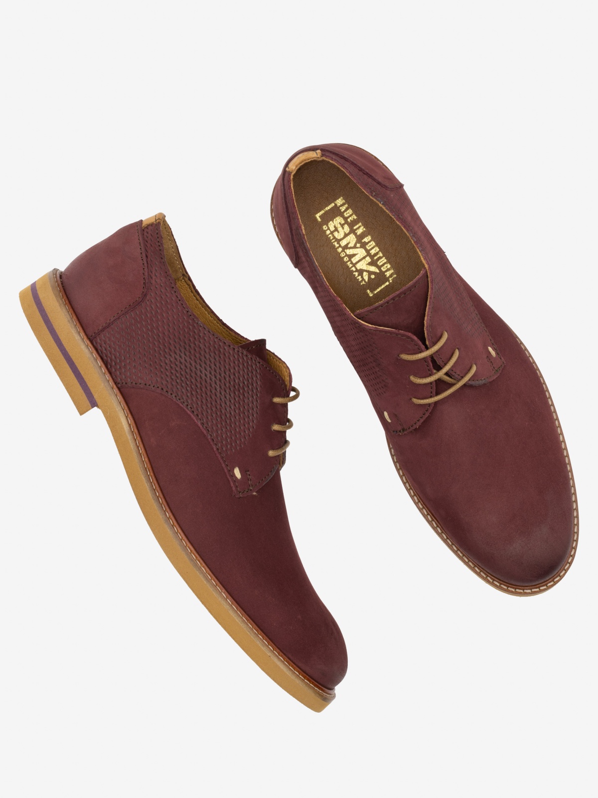 SAPATO SMK COLOR BORDEA