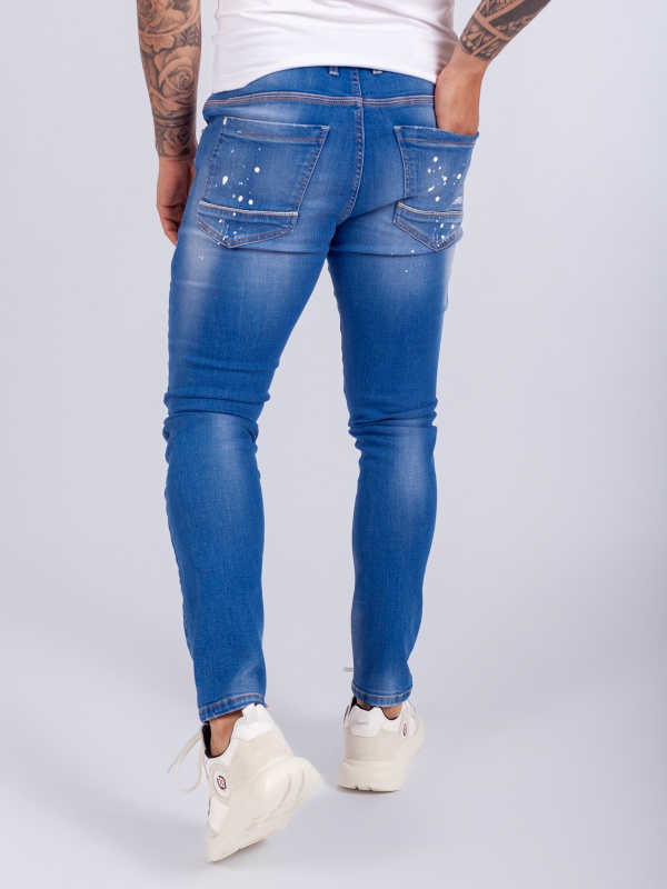 CALÇA SMK DENIM WHITE DOT