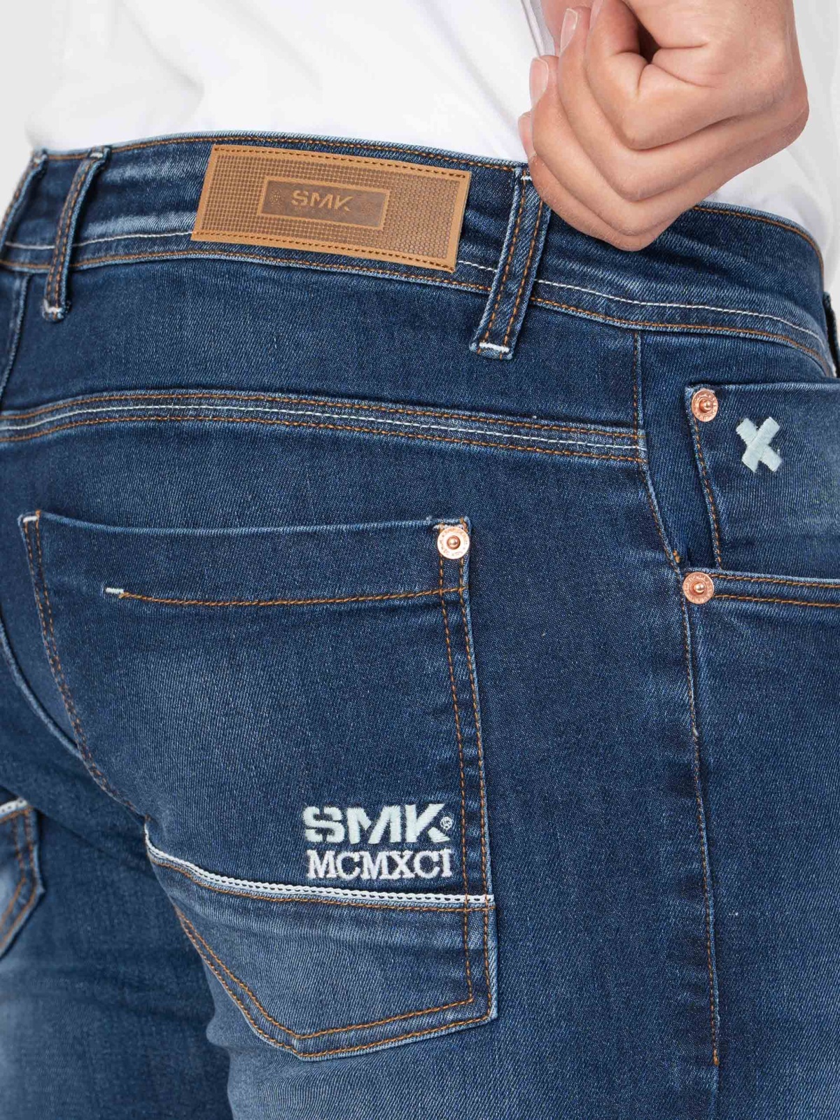 CALÇA SMK DENIM DARK BLUE