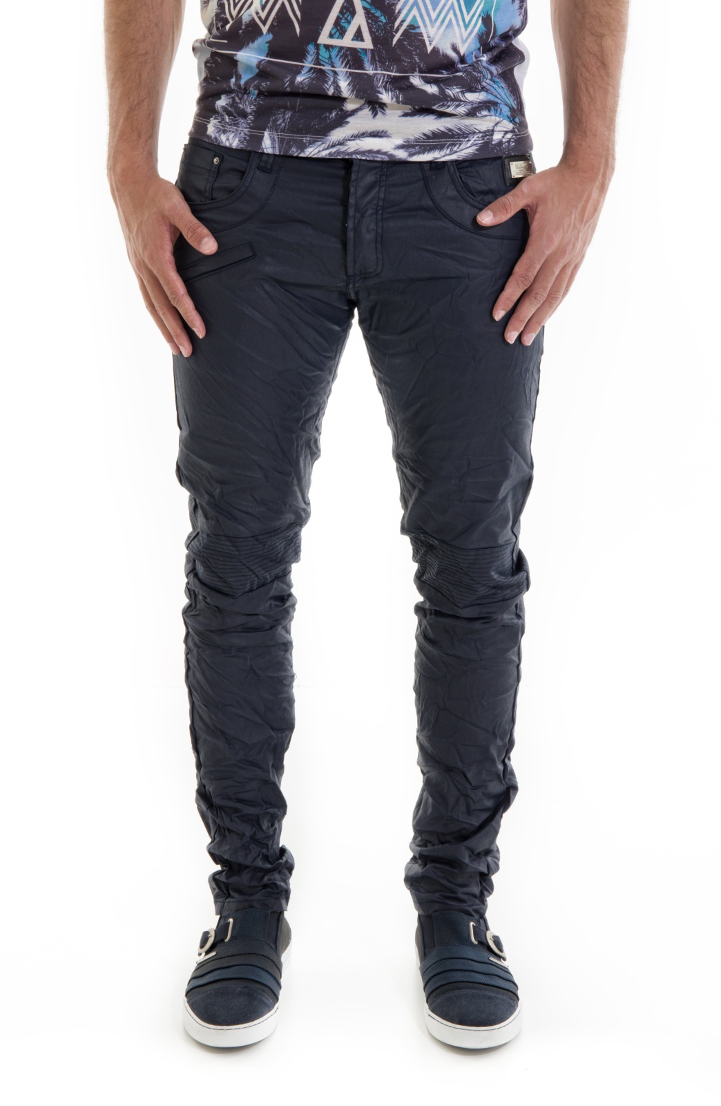 CALÇA TRAVEL BLACK&BLUE