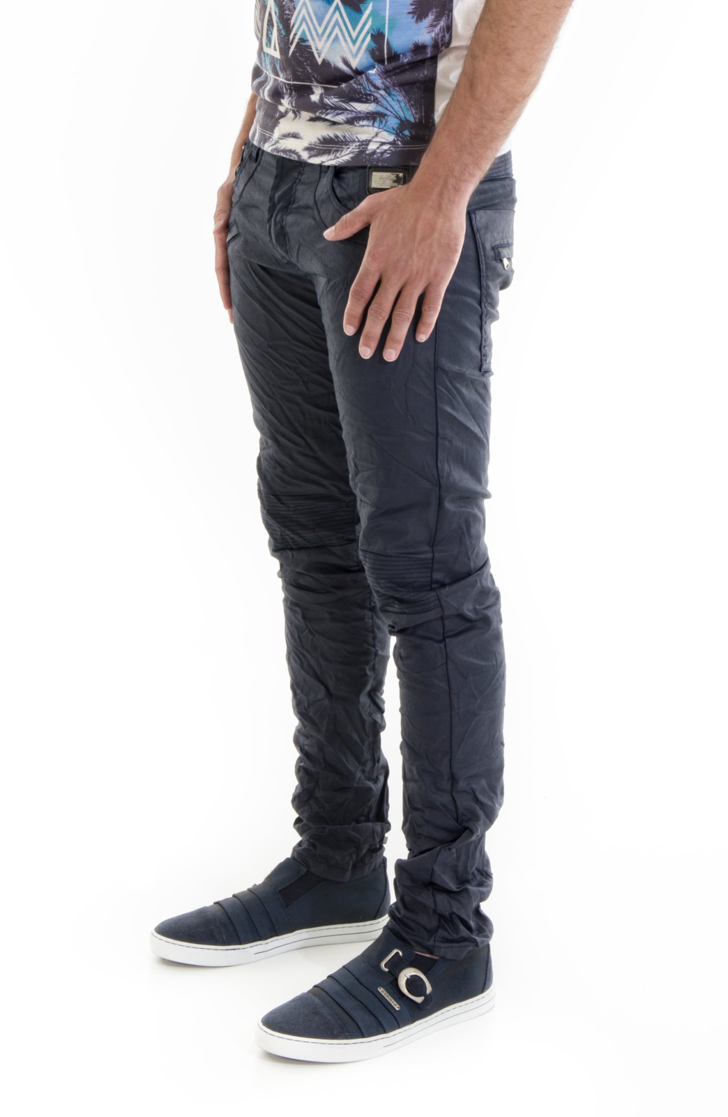 CALÇA TRAVEL BLACK&BLUE