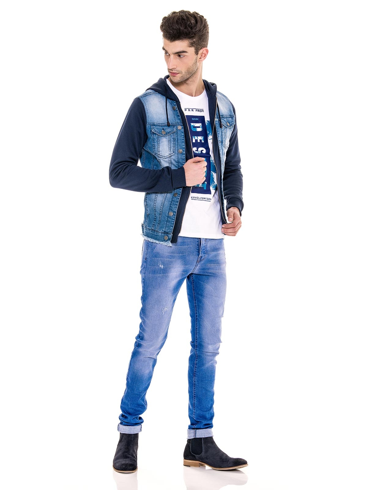 BLUSÃO SMK DENIM SAVAGE