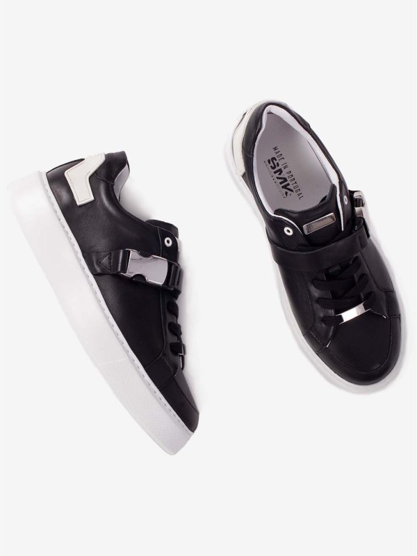 SAPATILHA SMK BLACK WHITE