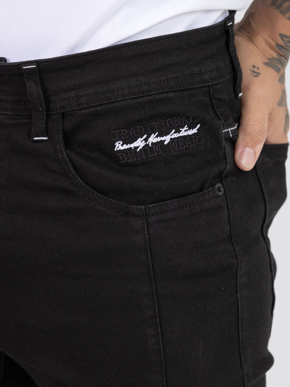 CALÇA SMK DENIM PRETO FYS