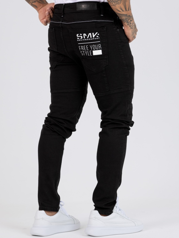 CALÇA SMK DENIM PRETO FYS