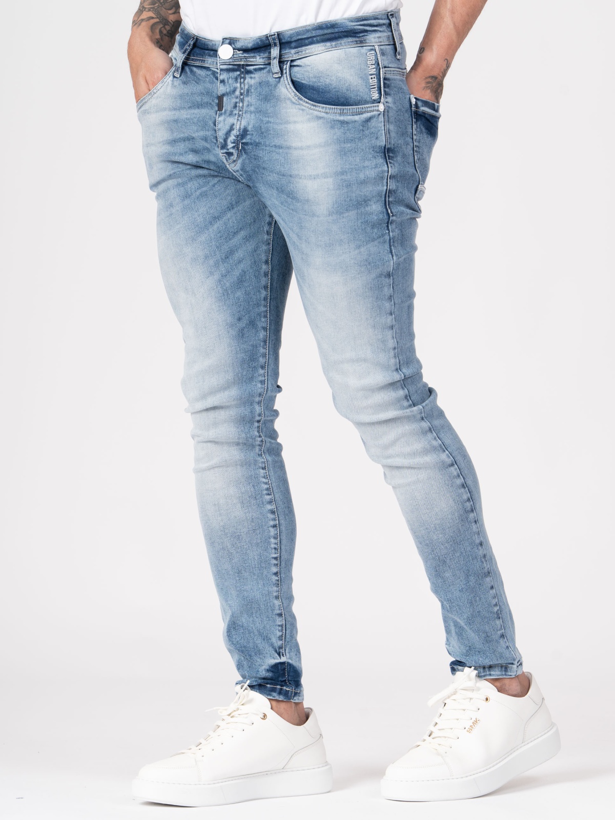 CALÇA SMK DENIM ACID BLUE