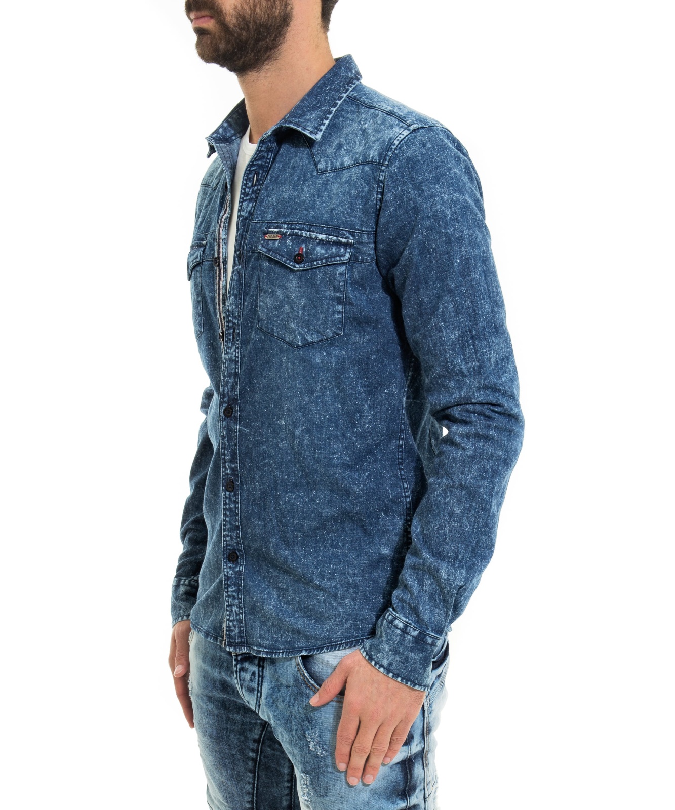 CAMISA DENIM LIGHT C/M