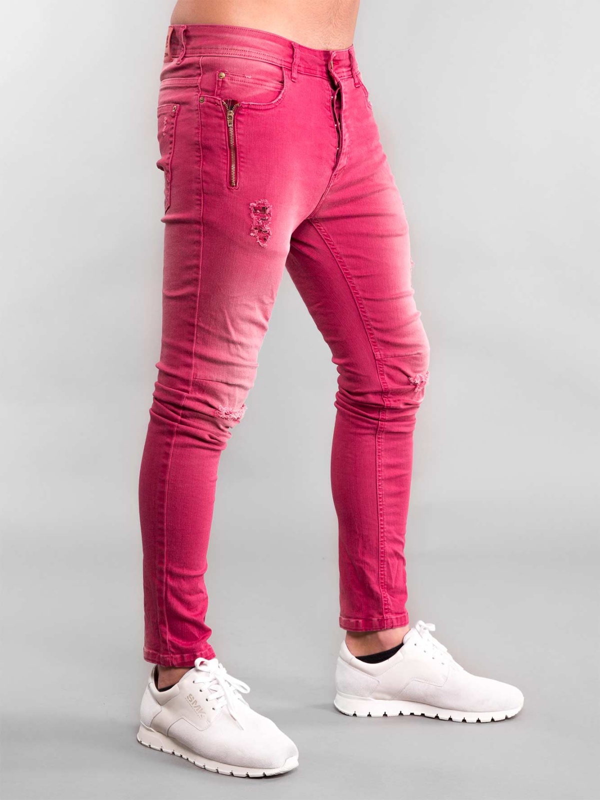 CALÇA SMK COLOR RED LINE