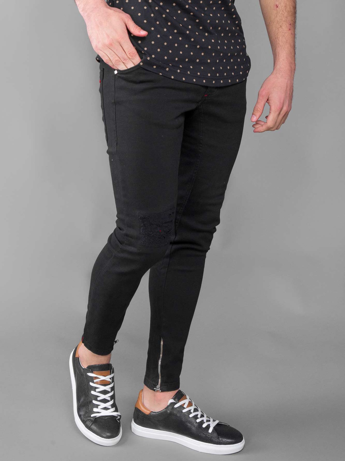 CALÇA SMK RED LINE COLOR