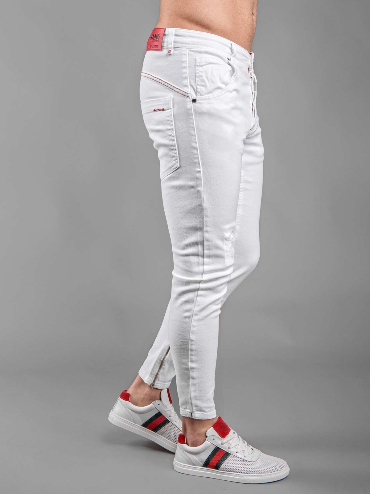 CALÇA SMK RED LINE COLOR
