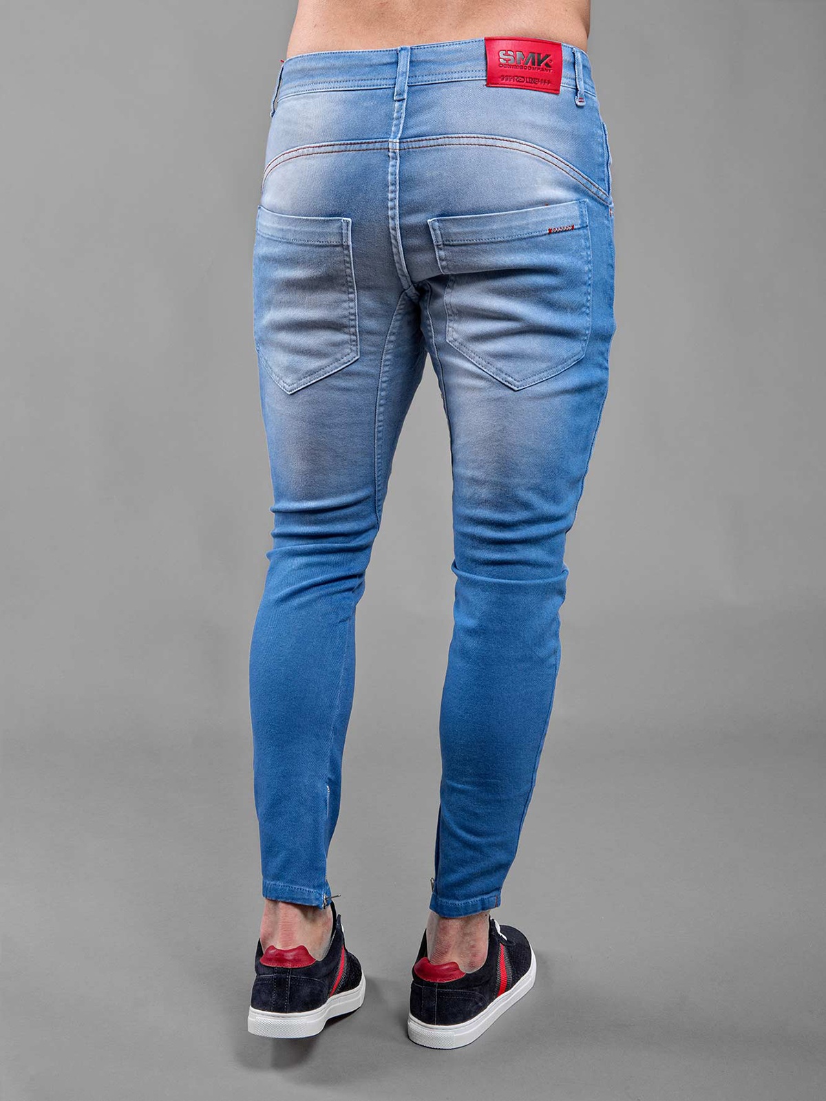 CALÇA SMK RED LINE COLOR
