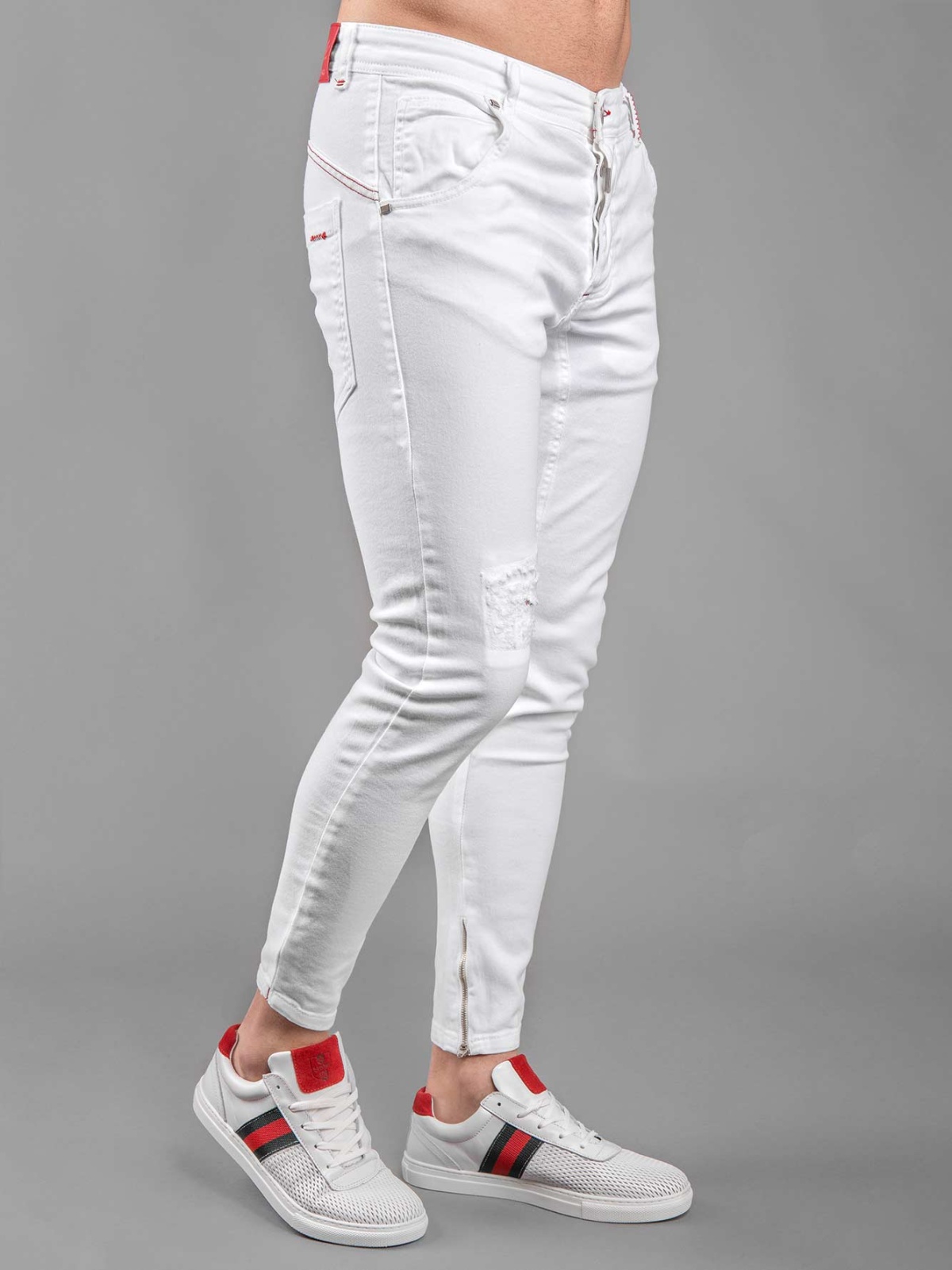 CALÇA SMK RED LINE COLOR