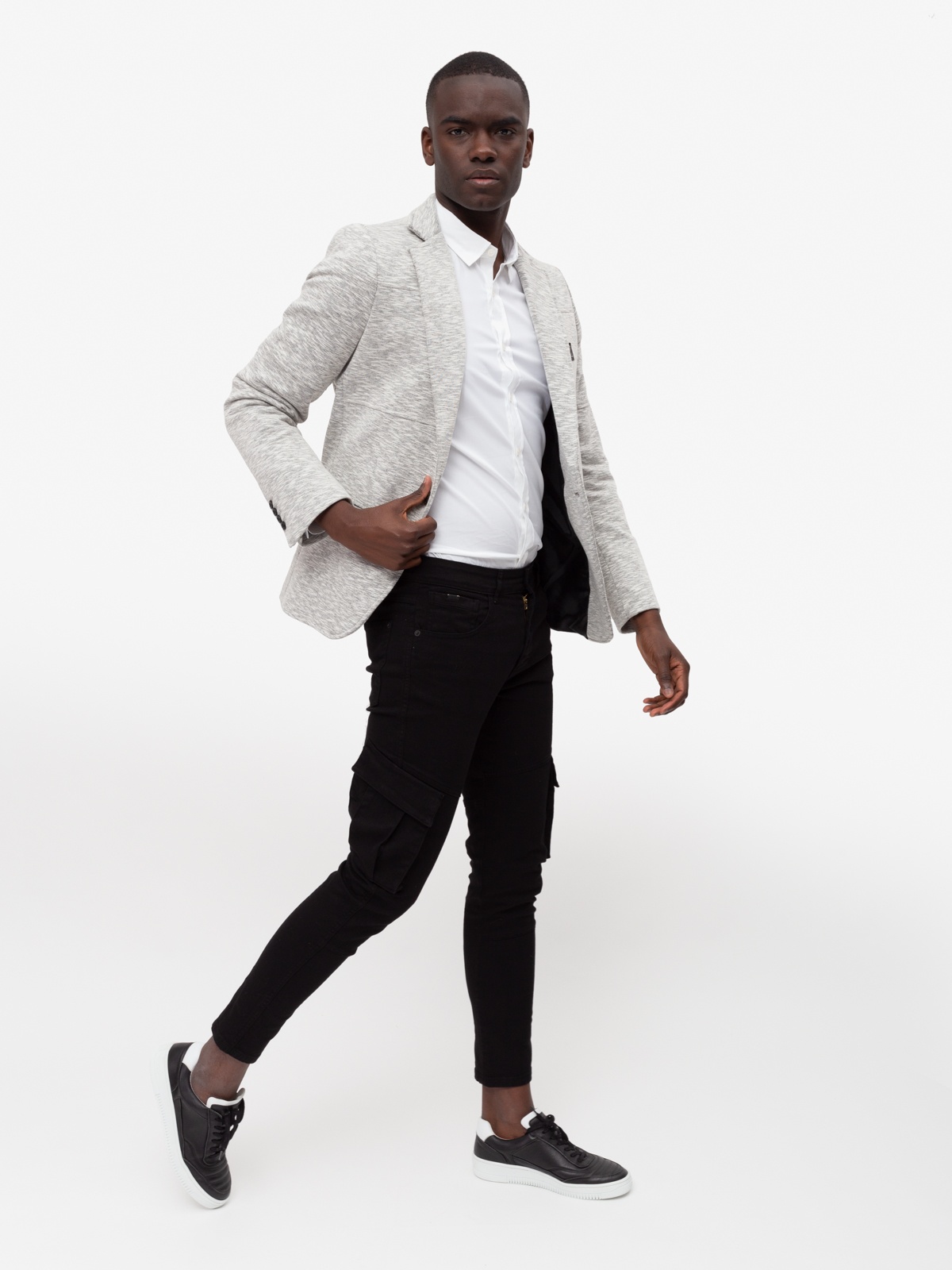BLAZER SMK GRAY TREND