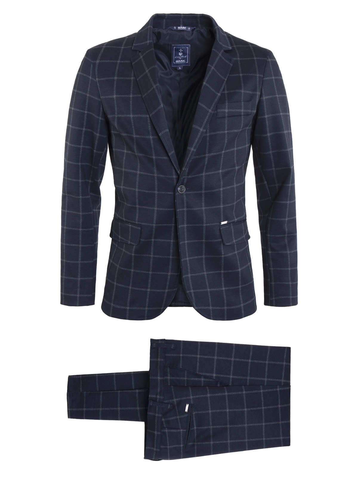 SMK DENIM&CO. - BLAZER SMK MARINE CHESS