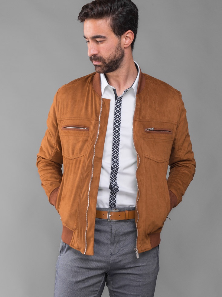 BLUSÃO SMK BROWN/SALINE