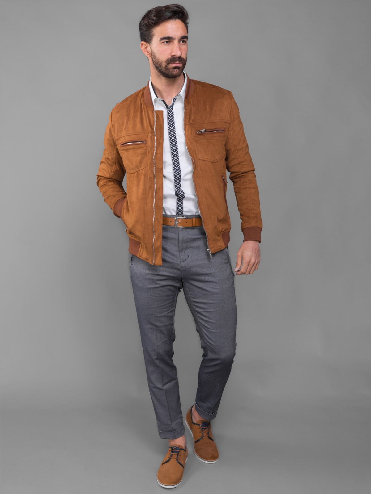 BLUSÃO SMK BROWN/SALINE