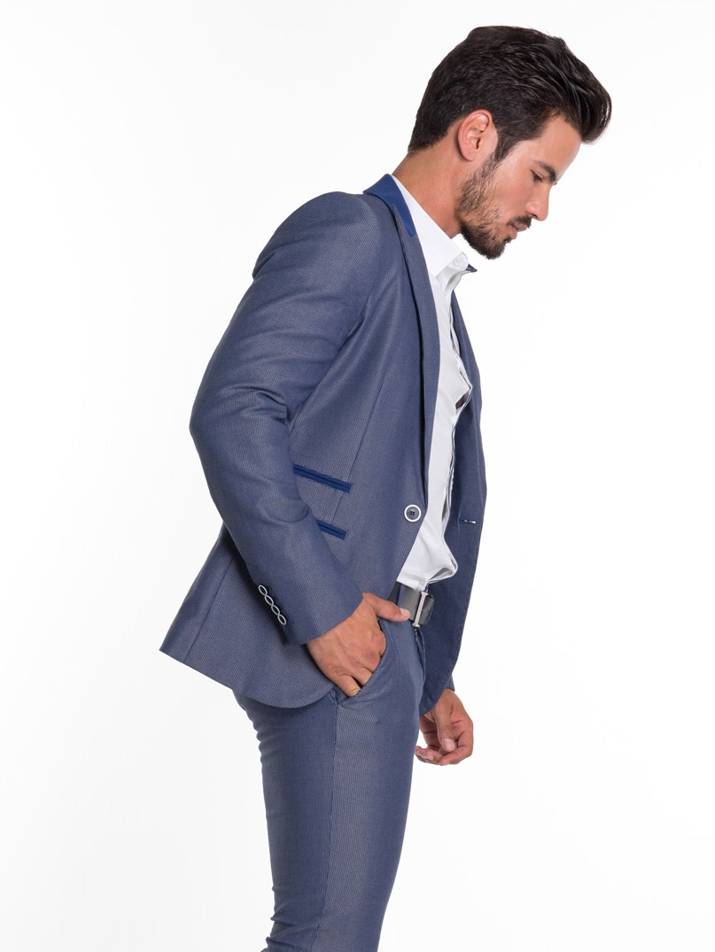 BLAZER SMK BLUE COLLAR