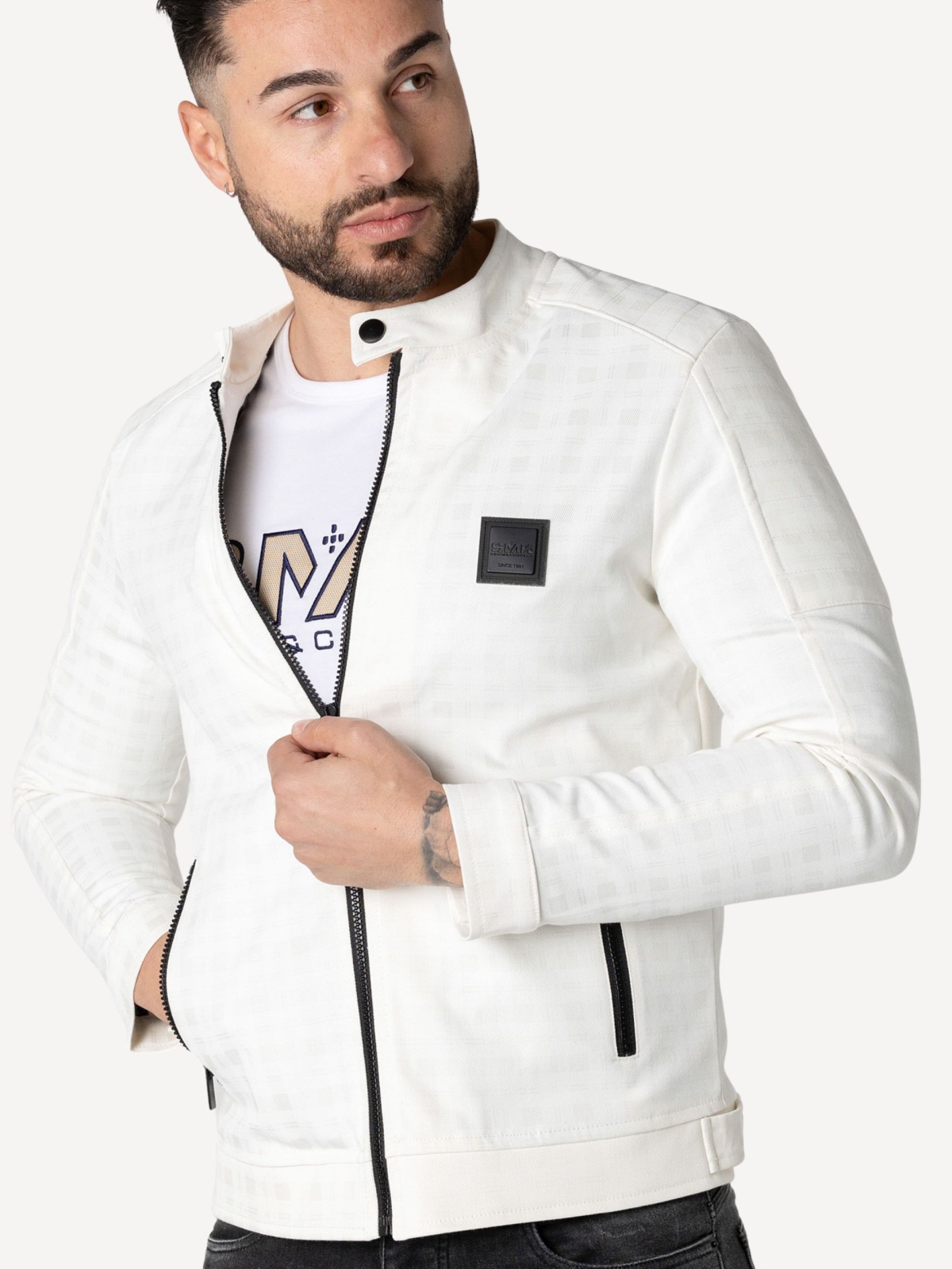 BLUSAO SMK BRANCO PRETO