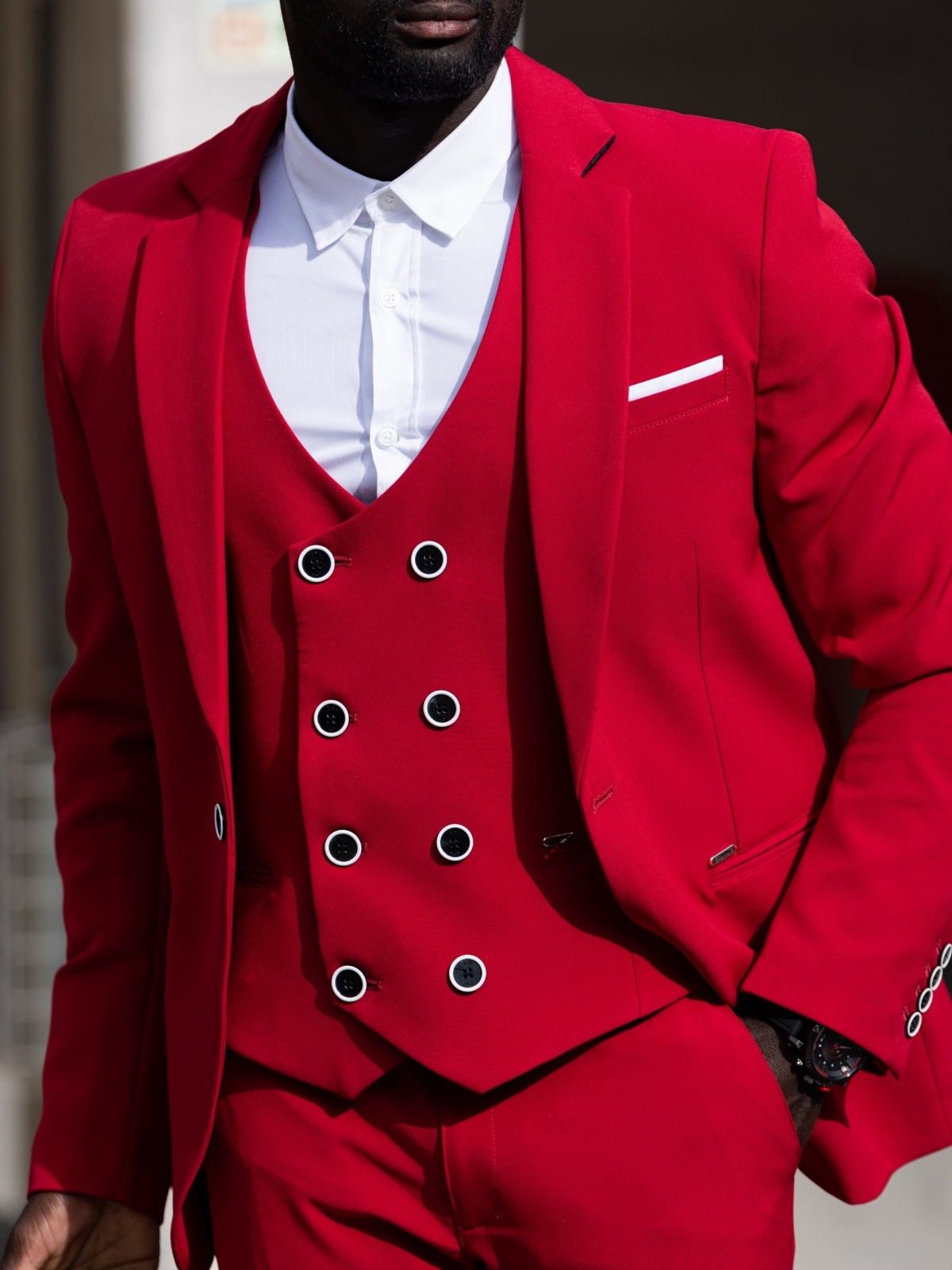 BLAZER SMK VERMELHO VIVO