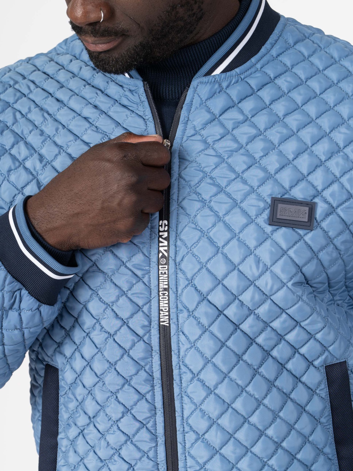 BLUSAO SMK LOSANGO AZUL