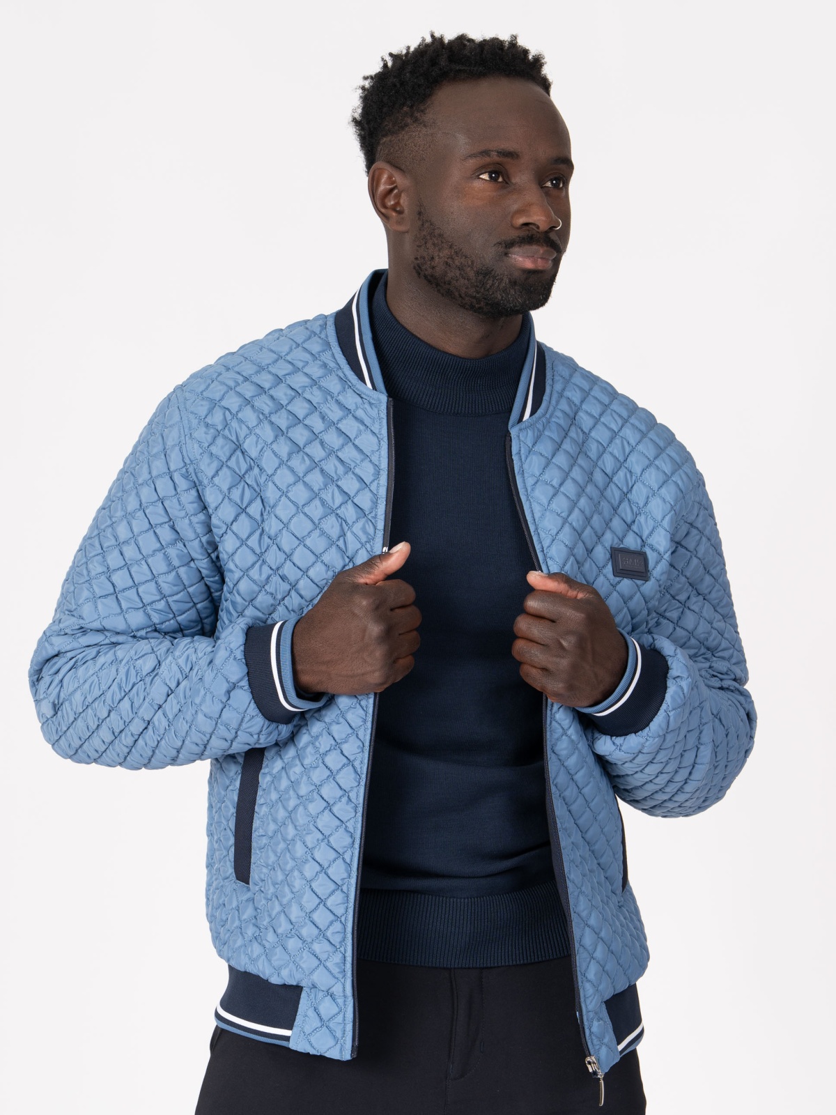 BLUSAO SMK LOSANGO AZUL