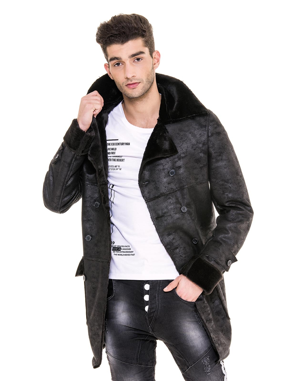 SOBRETUDO SMK WARM BLACK
