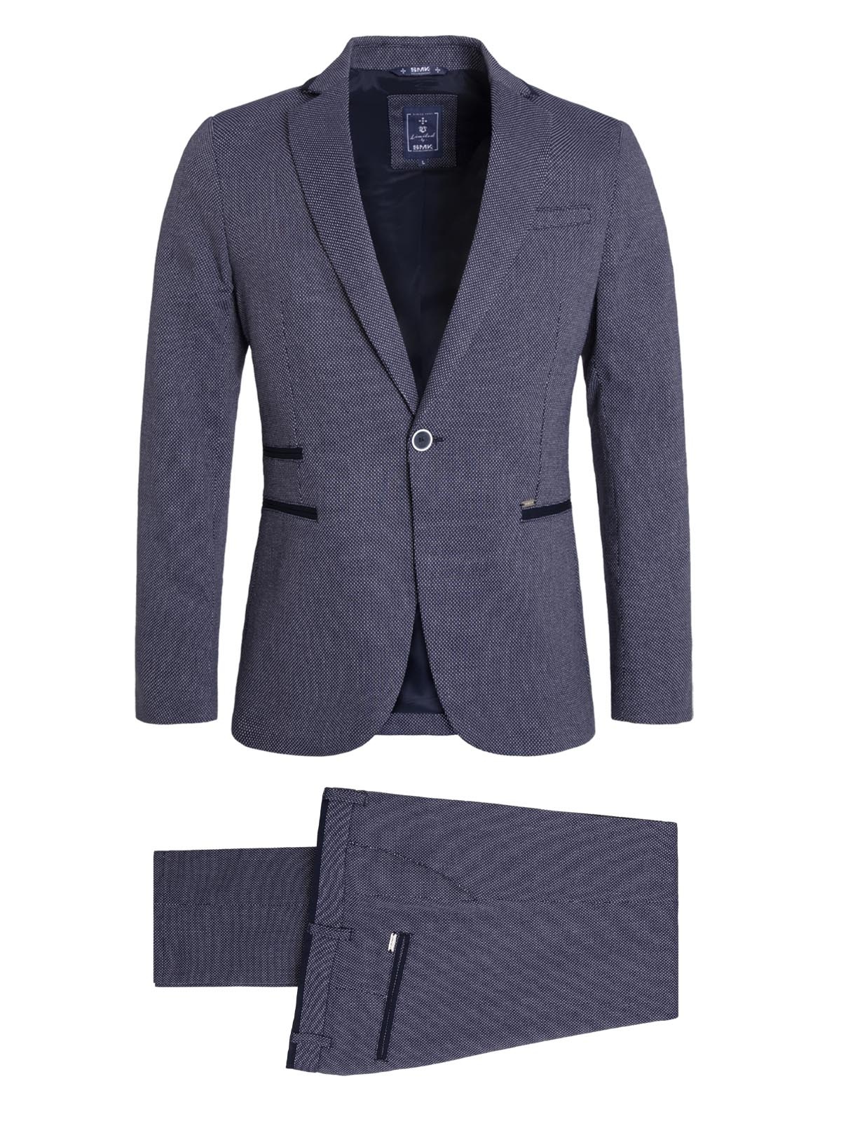 BLAZER SMK BLUE SLIM FIT