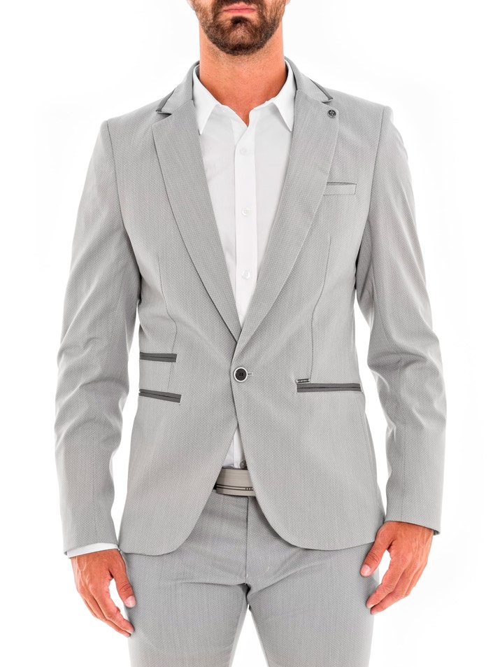 BLAZER GRAY FASHION