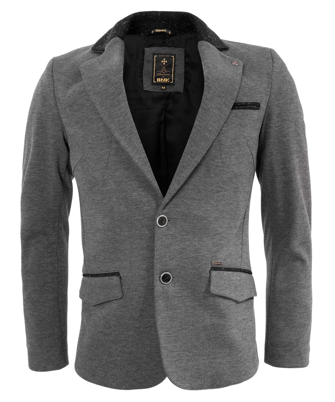 BLAZER COLLAR CONTRAST