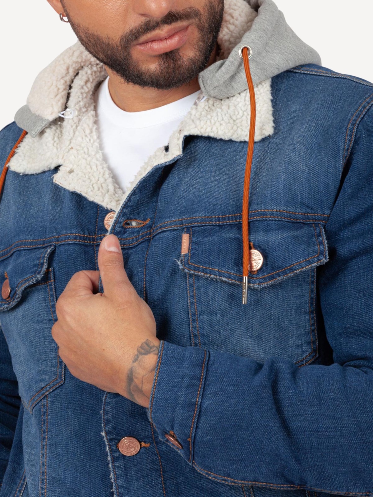 BLUSÃO SMK BLUE DENIM