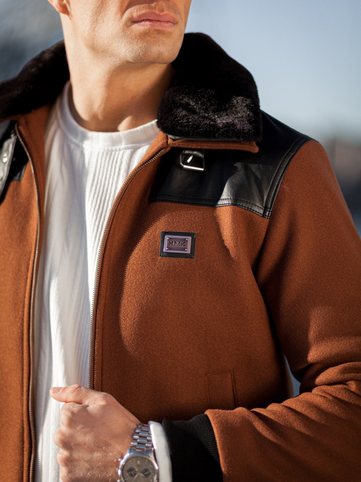 BLUSAO SMK BLACK SHOULDER