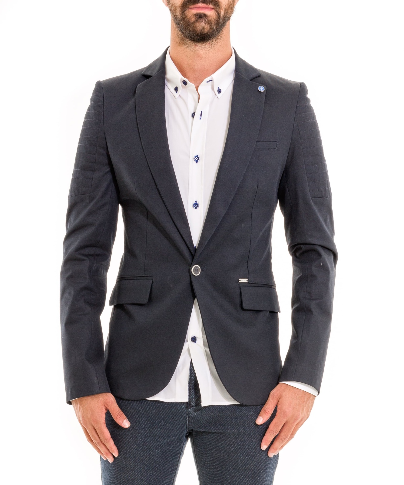 BLAZER PADDED SHOULDER