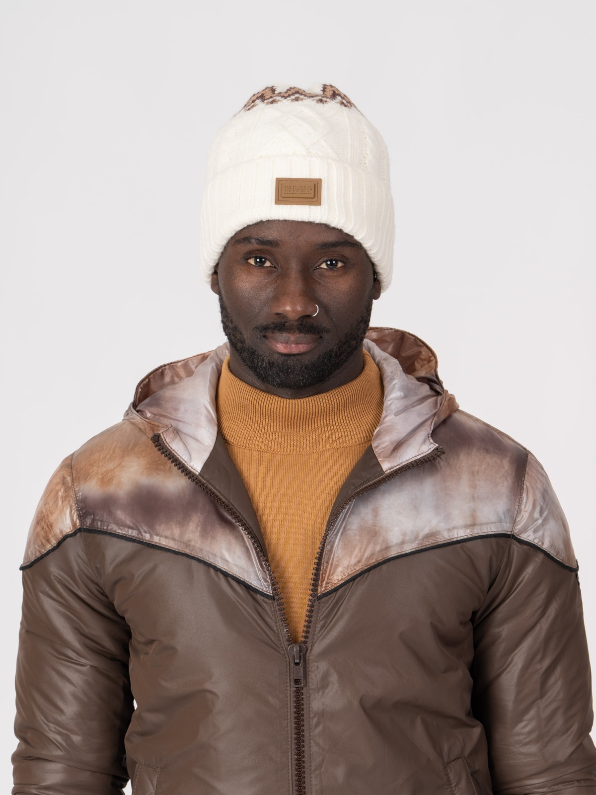 GORRO C/2 CORES ESPINHA