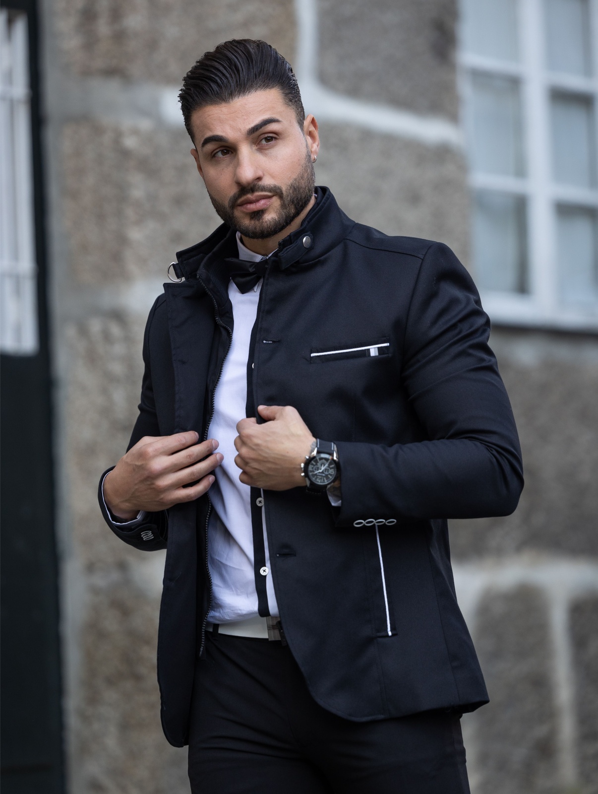 BLAZER SMK BLACK FASHION