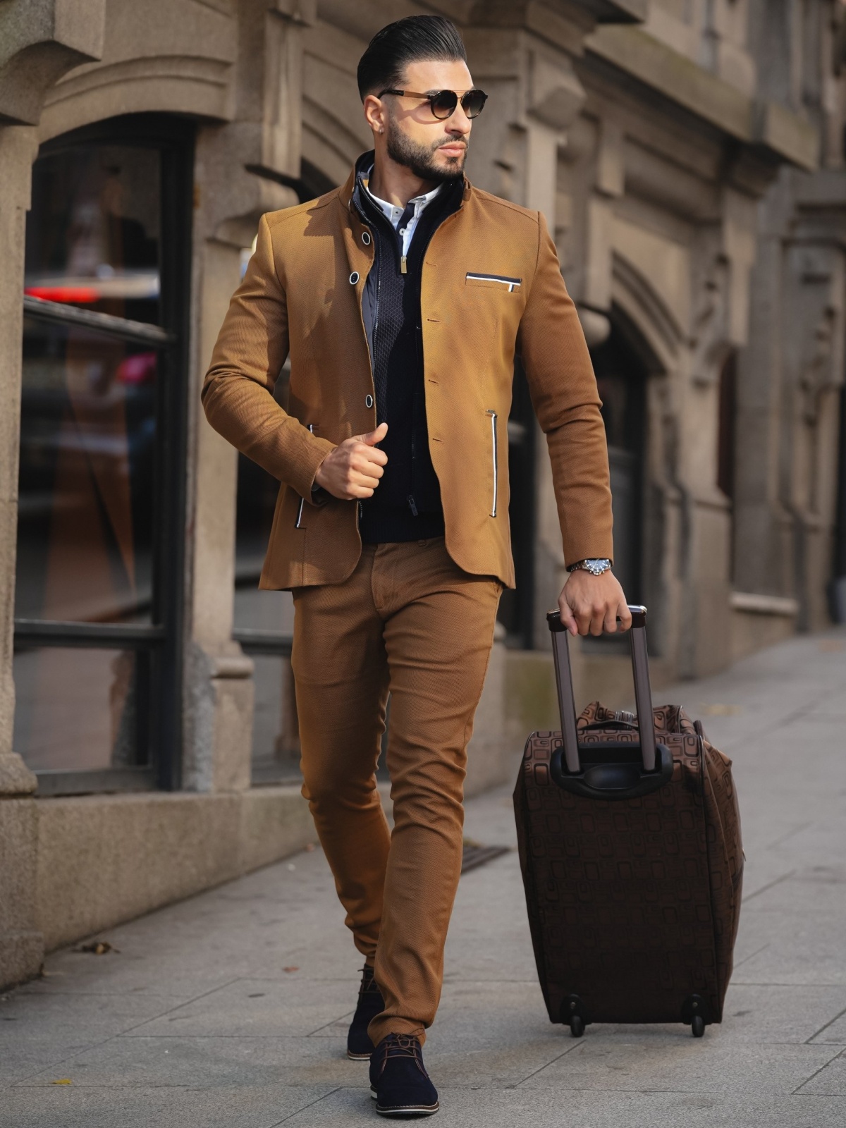 BLAZER SMK MODA CAMEL