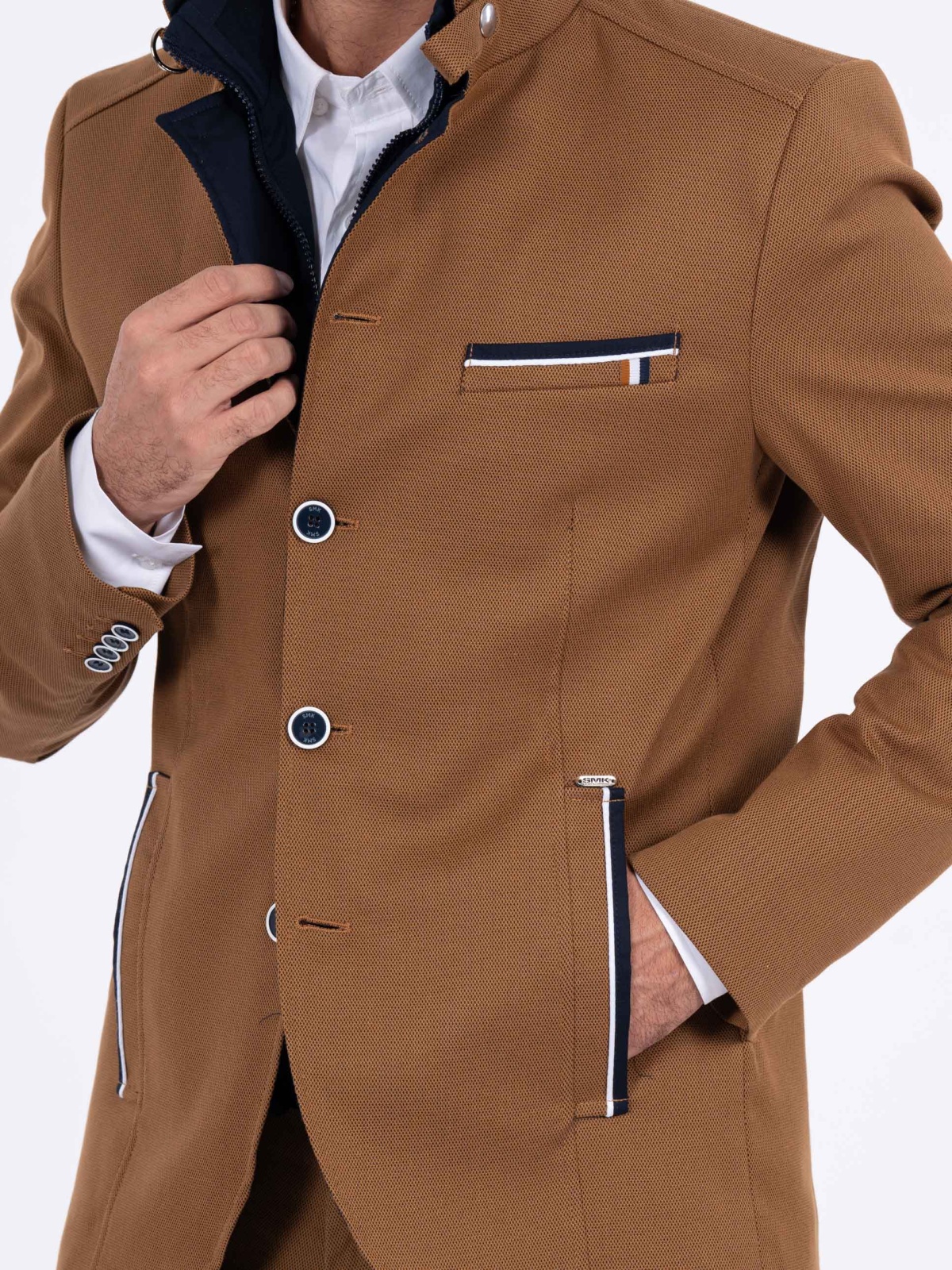 BLAZER SMK MODA CAMEL