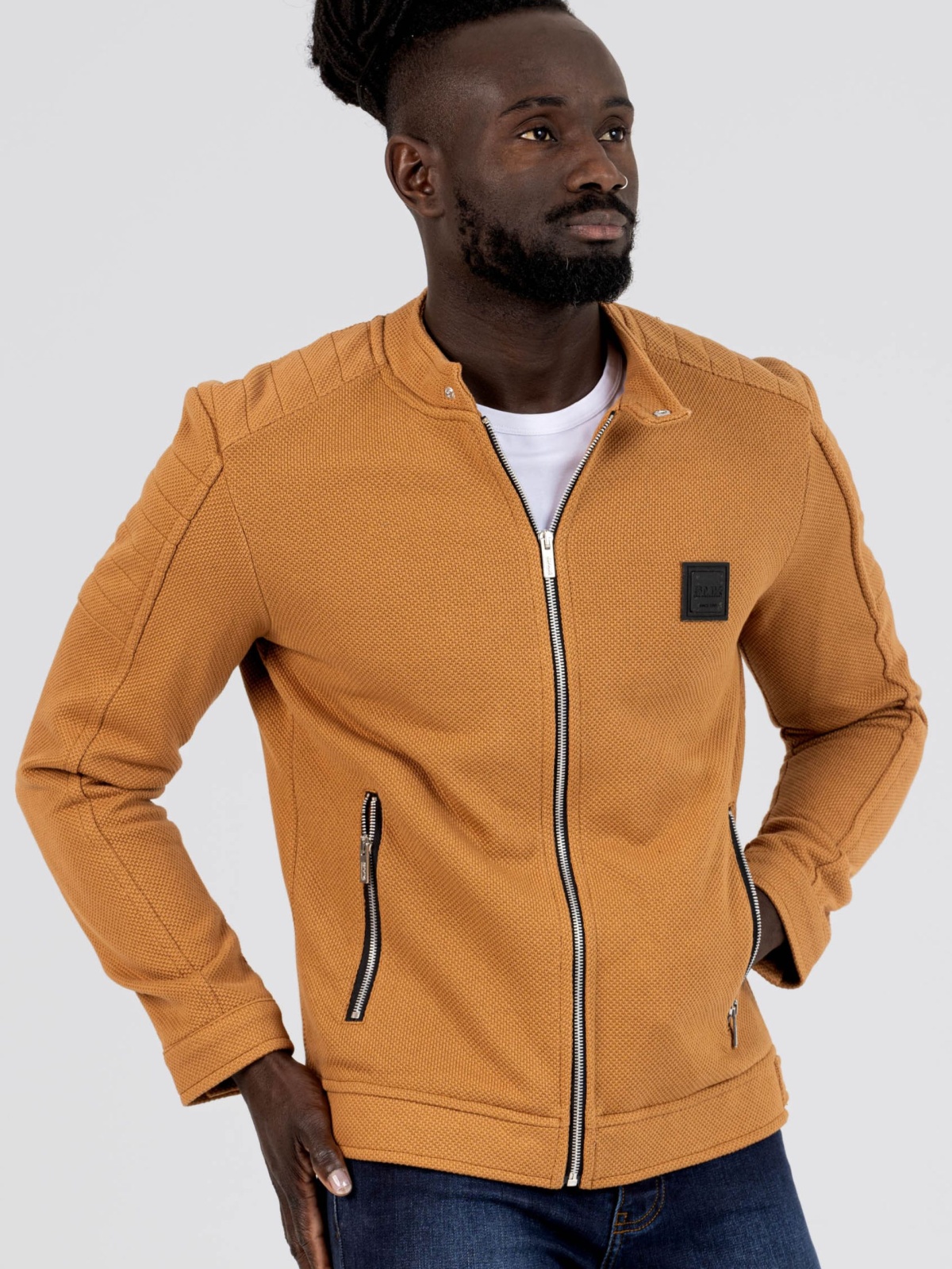 BLUSÃO SMK CAMEL TORRADO