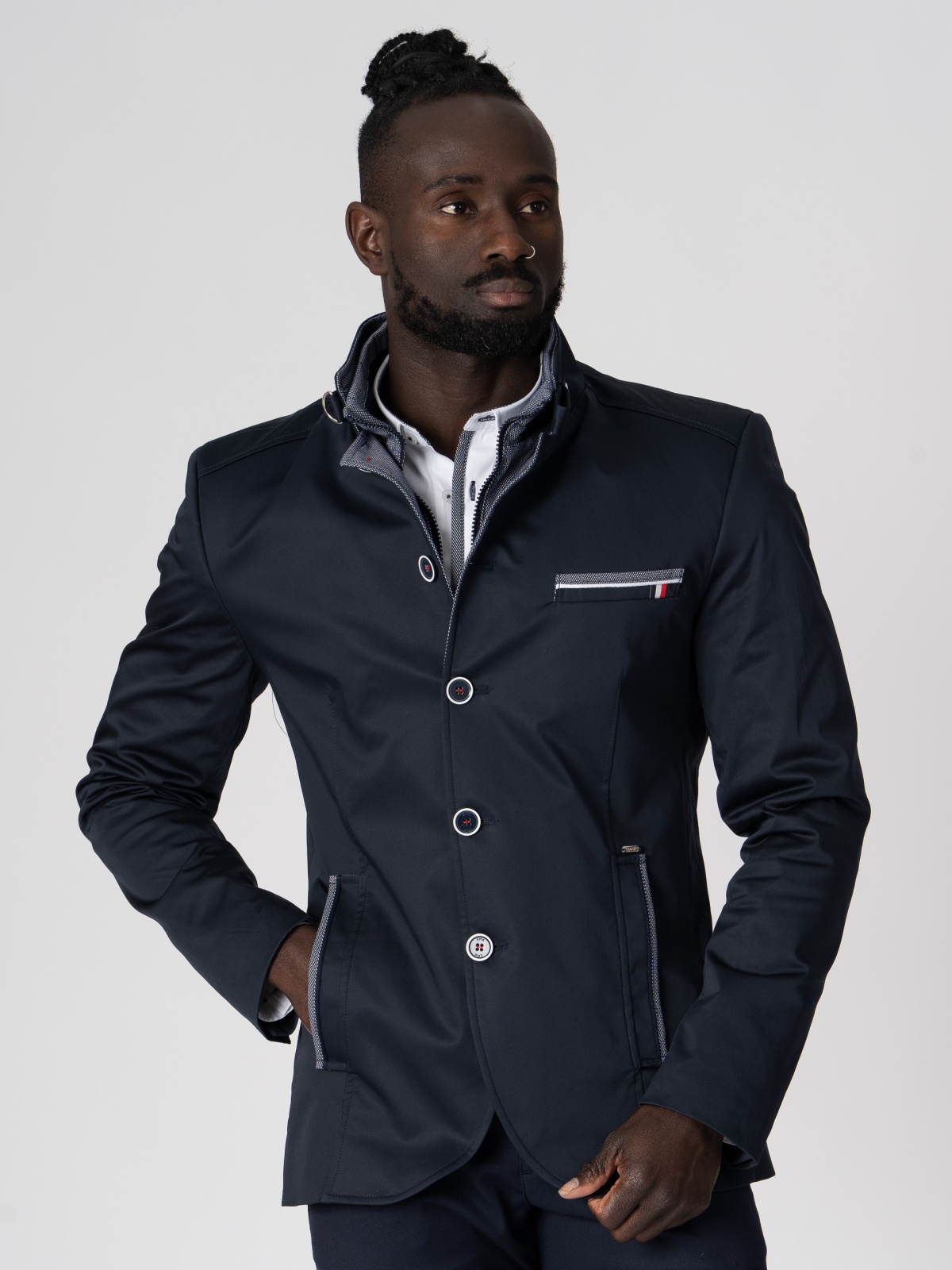 BLAZER SMK MODA MARINHO