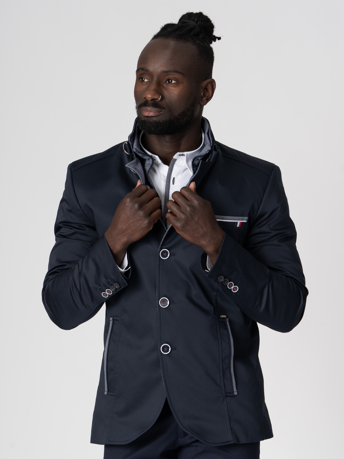 BLAZER SMK MODA MARINHO