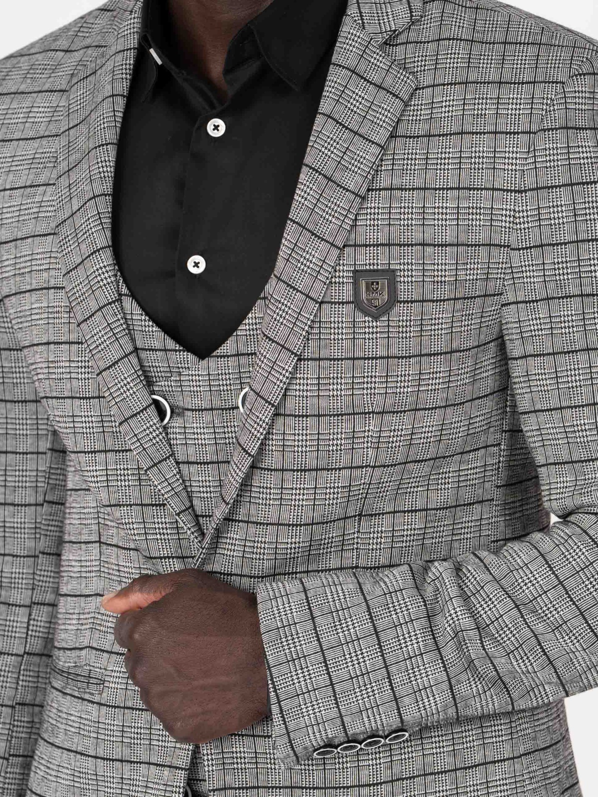 BLAZER SMK QUADRICULADO