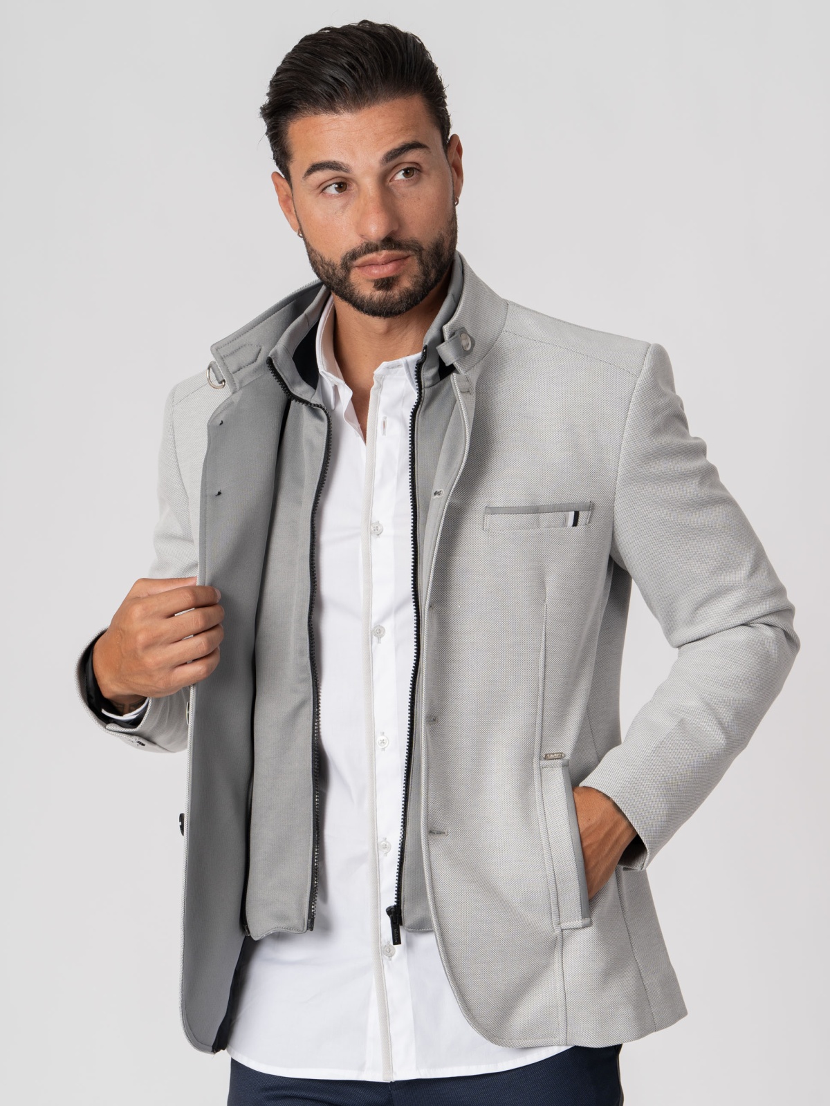BLAZER SMK HUNTER CINZA