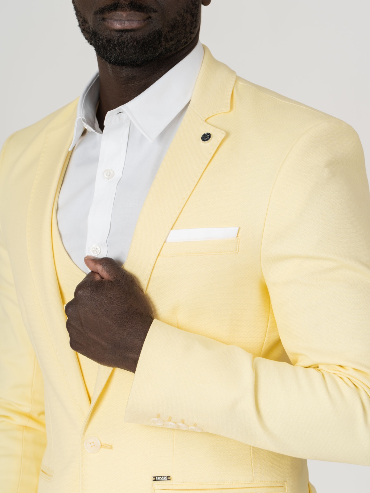 BLAZER SMK AMARELO CLARO