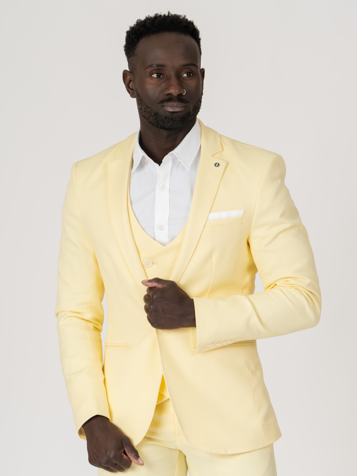 BLAZER SMK AMARELO CLARO