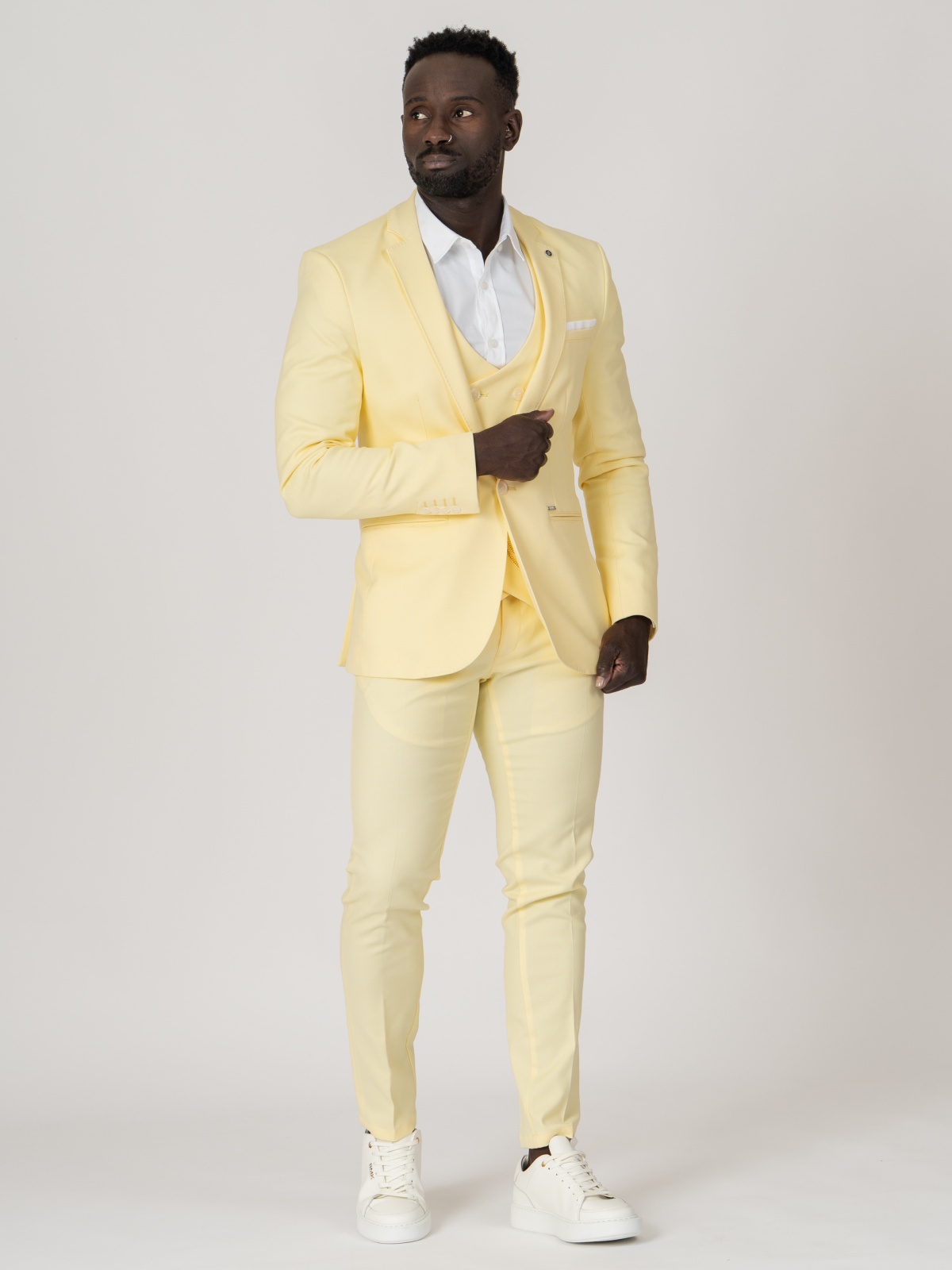 BLAZER SMK AMARELO CLARO